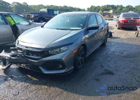 2019 Honda Civic Sport from USA, damaged, VIN SHHFK7H40KU219421